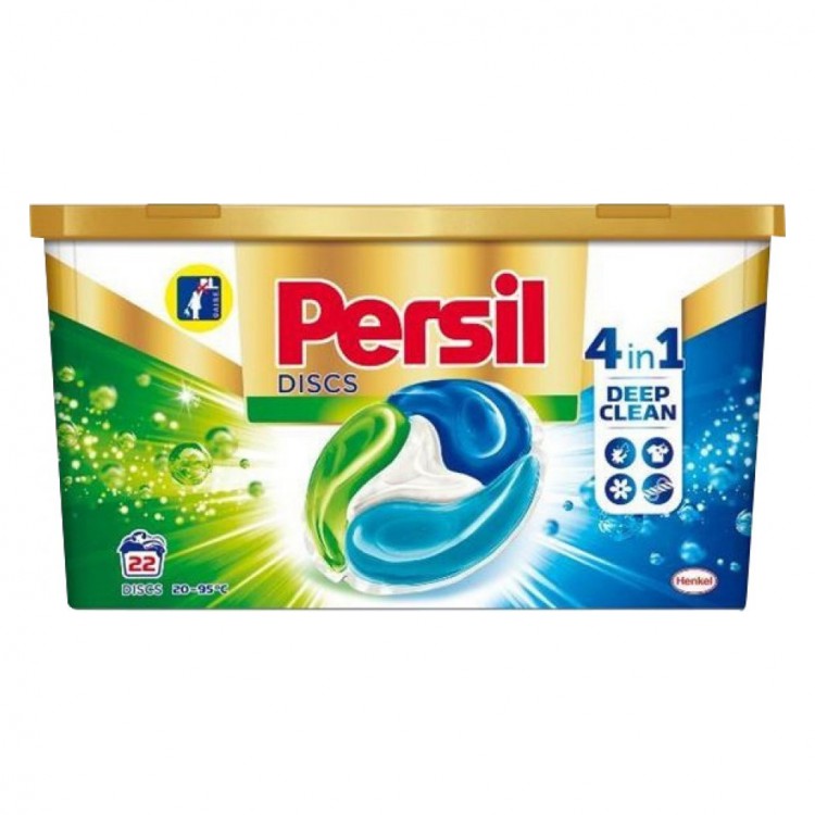 Persil Discs 22dávek Universal | Prací prostředky - Prací gely, tablety a mýdla